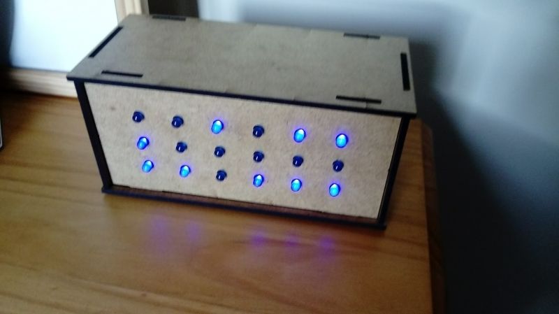 Binary Clock By Greatestmistakeever On Deviantart - Dark Illustrations - High Quality Desktop Collection