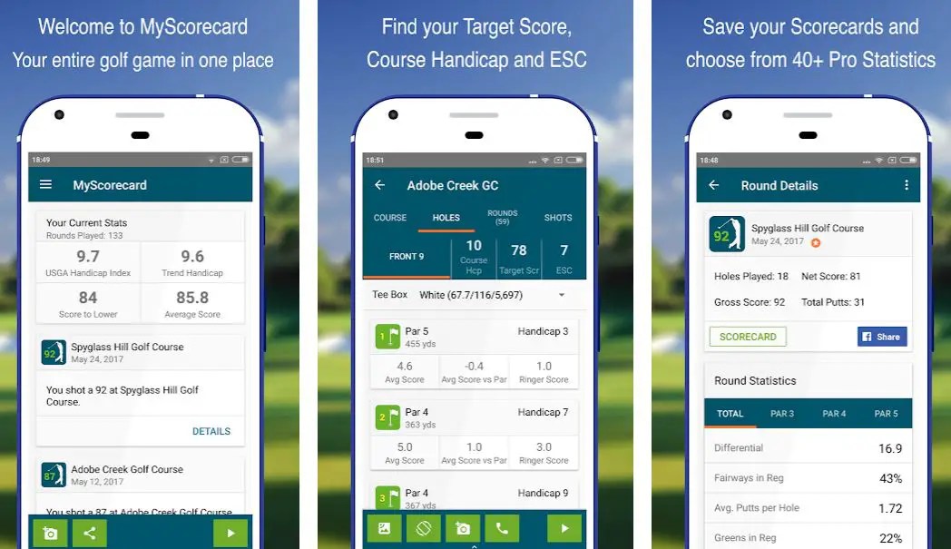 Stopwatch applications are available as standard programs on many smartphone devices. 15 Best Golf Handicap Apps For Handicap Tracking In 2022