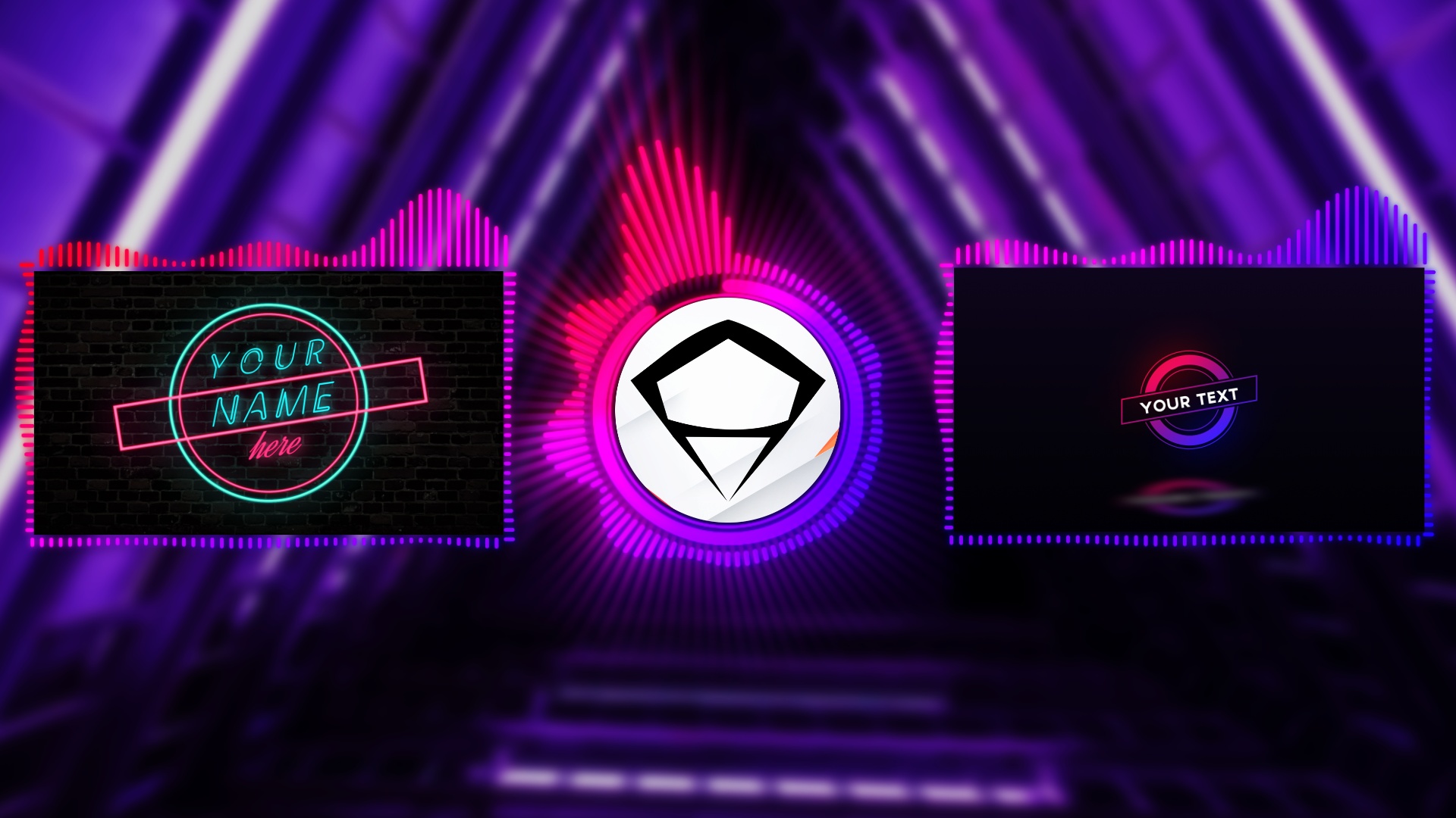 Free Outro Template 6 [END SCREEN NO TEXT] RKMFX