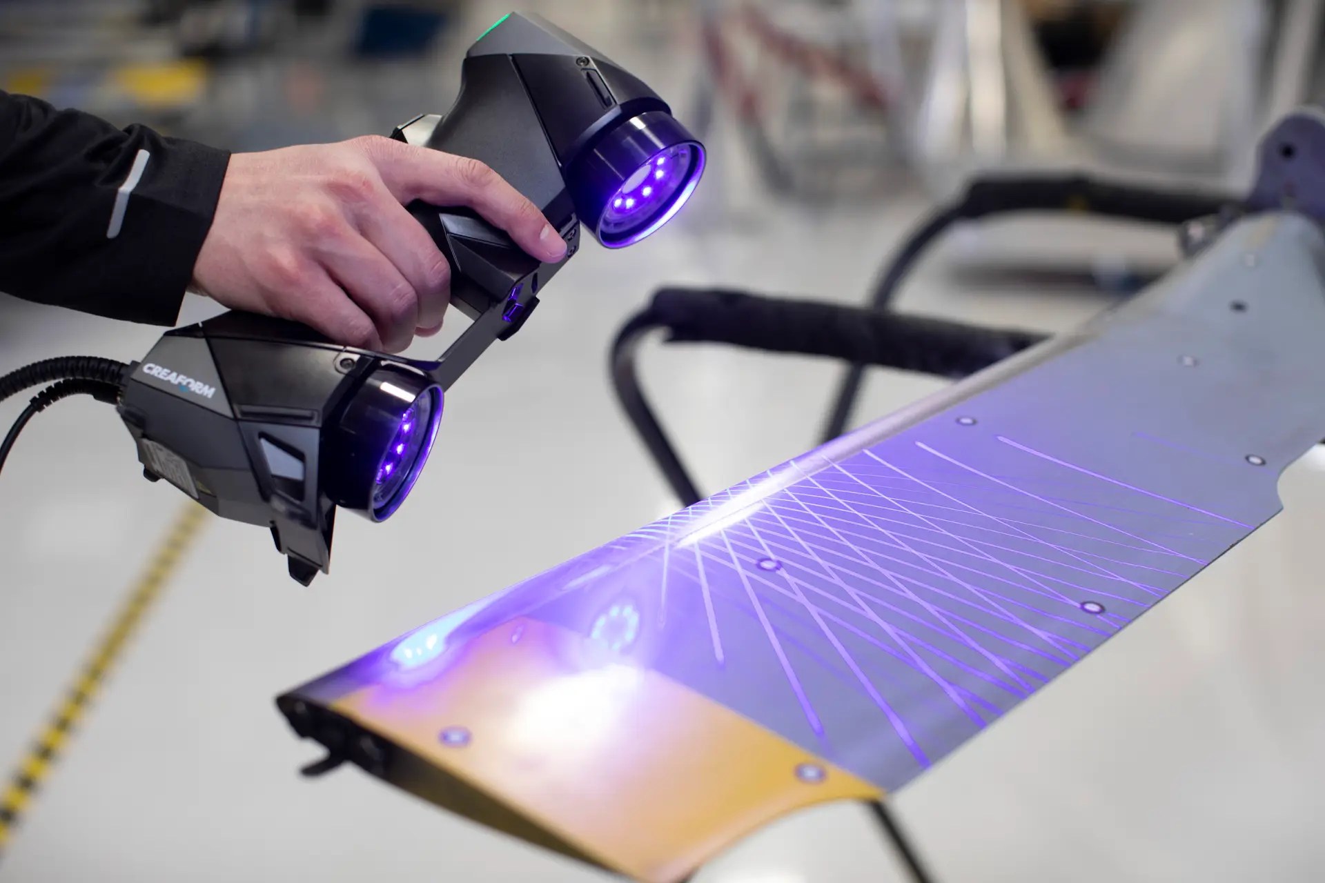Handyscan black elite helicopter rotor