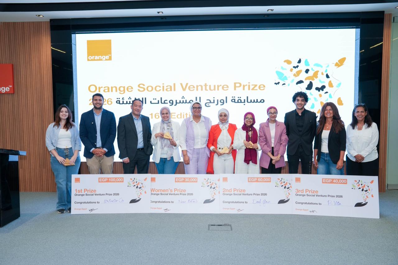 أورنچ مصر تتوج 3 شركات ناشئة في OSVP 2026