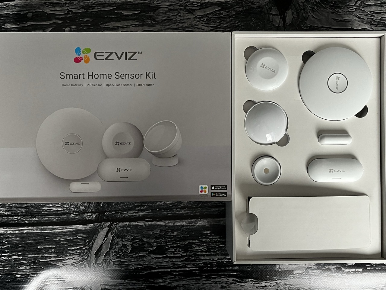 Recenzja Ezviz Smart Home Sensor Kit bezpieczny dom, z poziomu