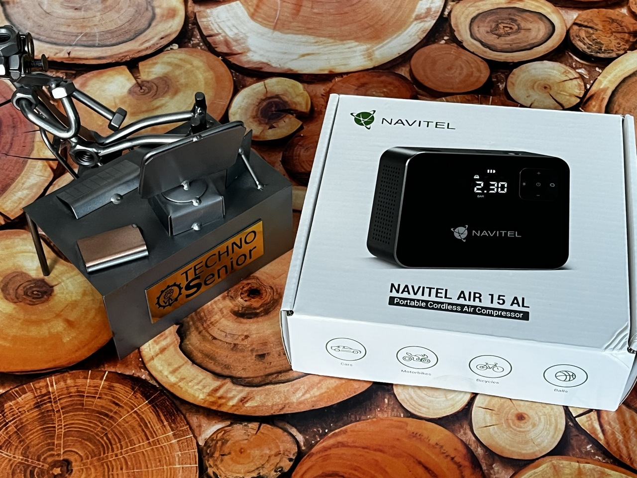 Recenzja Navitel AIR 15 AL - szybko napompujesz (i nie tylko) oponę ...