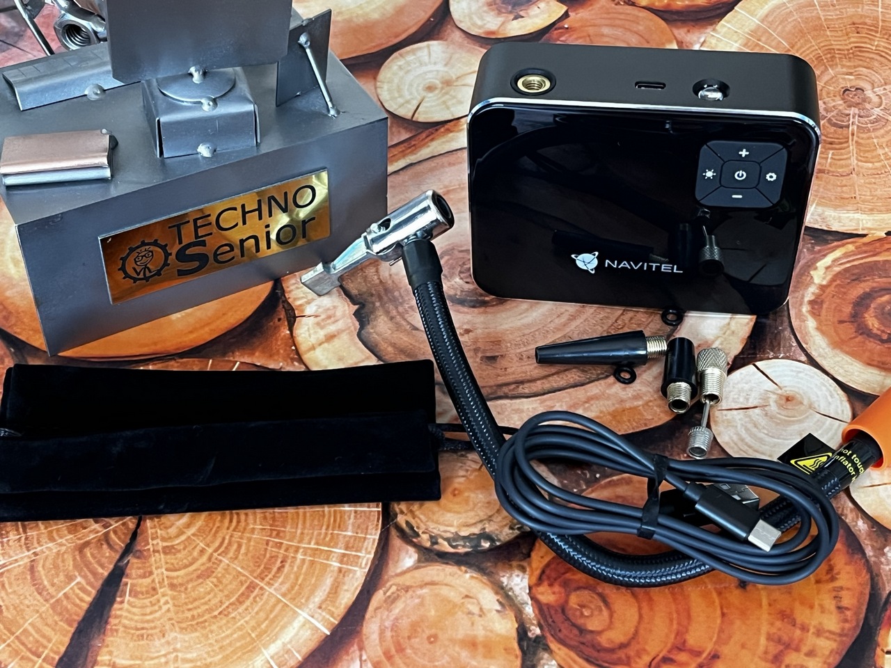 Recenzja Navitel AIR 15 AL - szybko napompujesz (i nie tylko) oponę ...