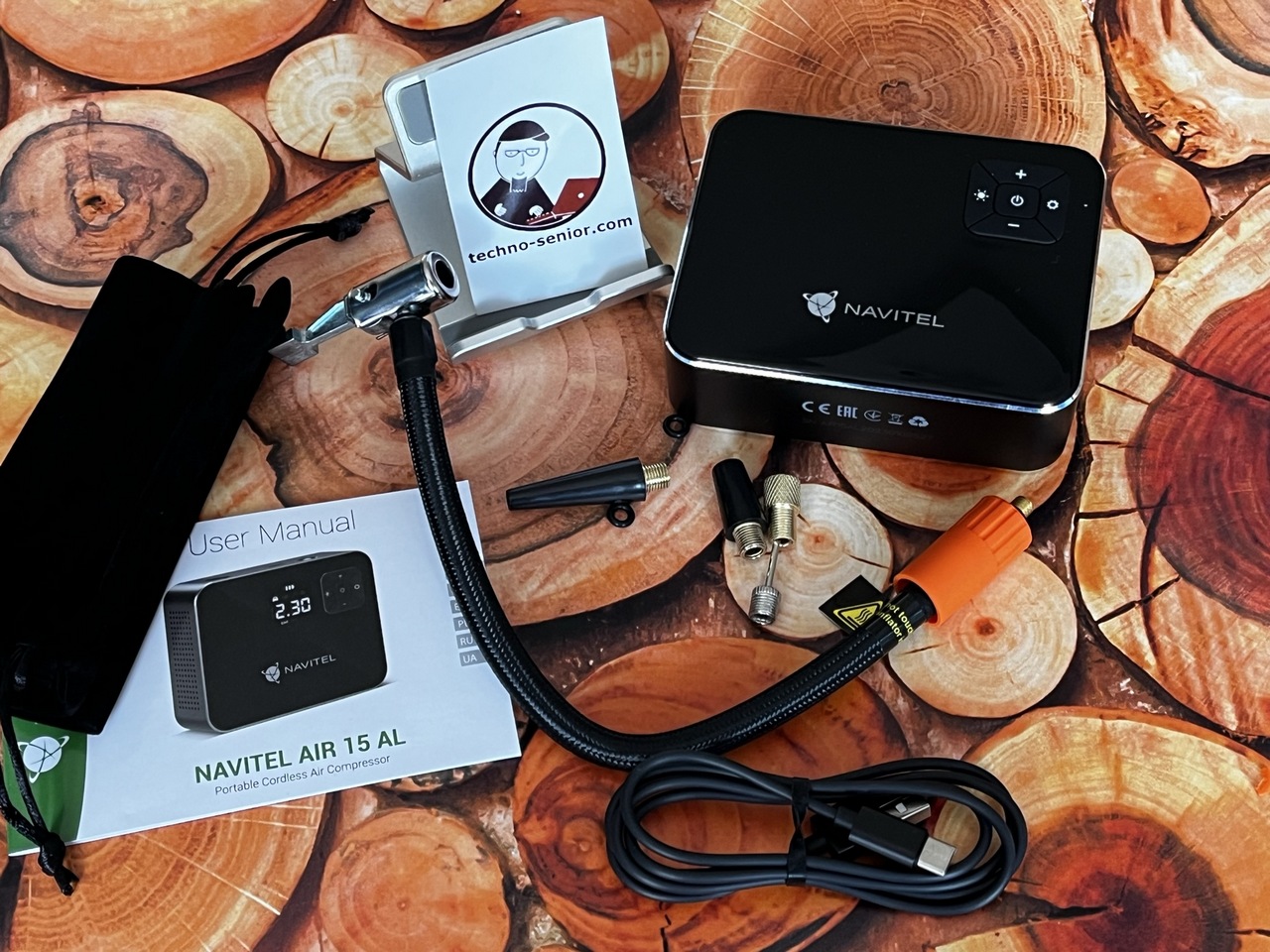 Recenzja Navitel AIR 15 AL - szybko napompujesz (i nie tylko) oponę ...