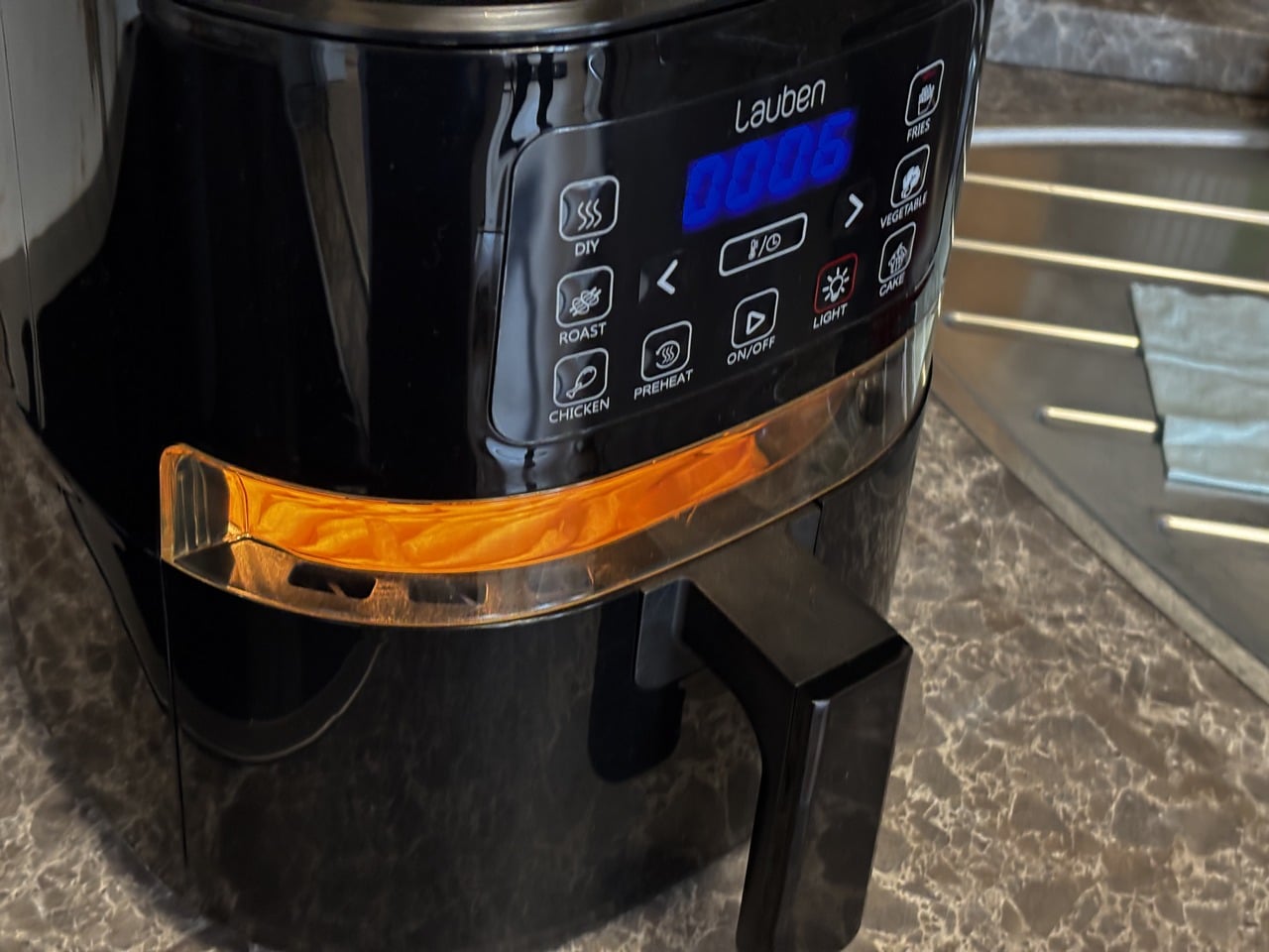 Lauben Hot Air Fryer 4000Bc