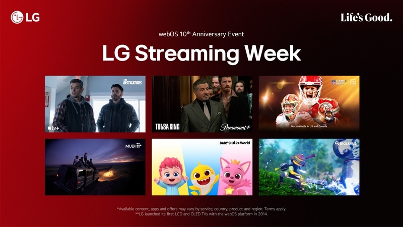 Lg Streaming Week