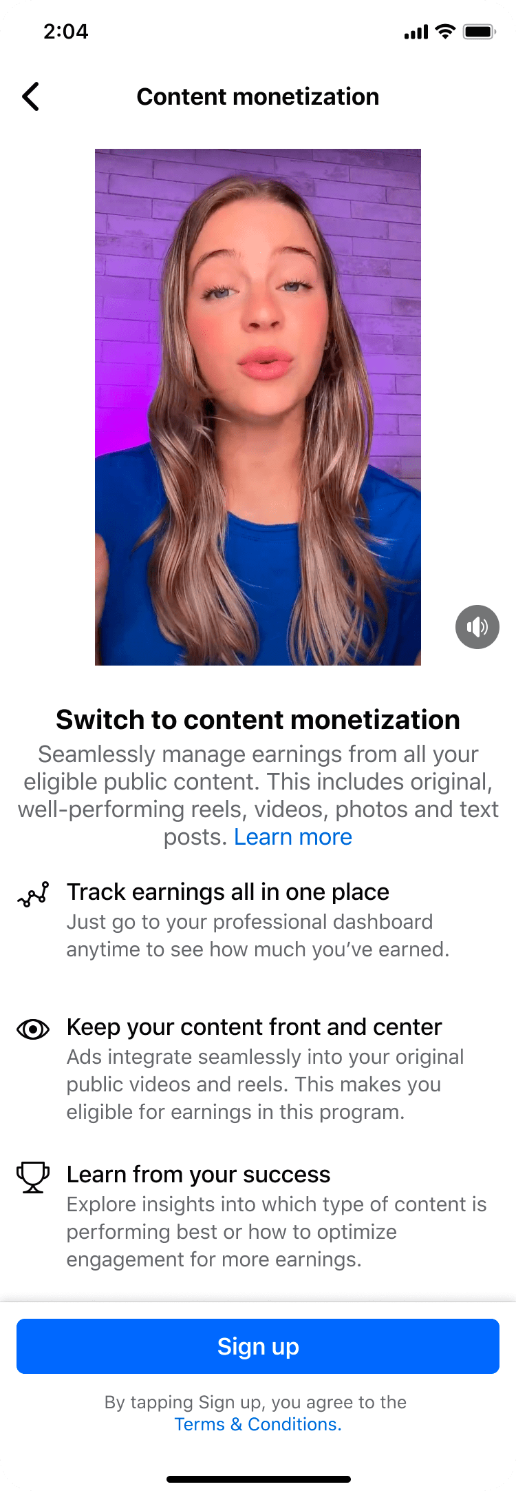 Facebook Content Monetization