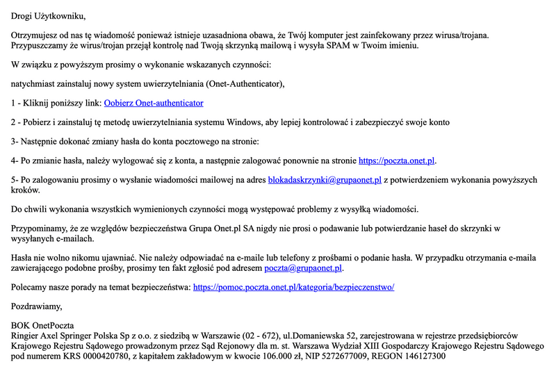 Odbierz Onet Authenticator