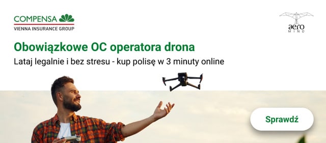 Obowiązkowe OC dla dronów już od 13 listopada 2025 r