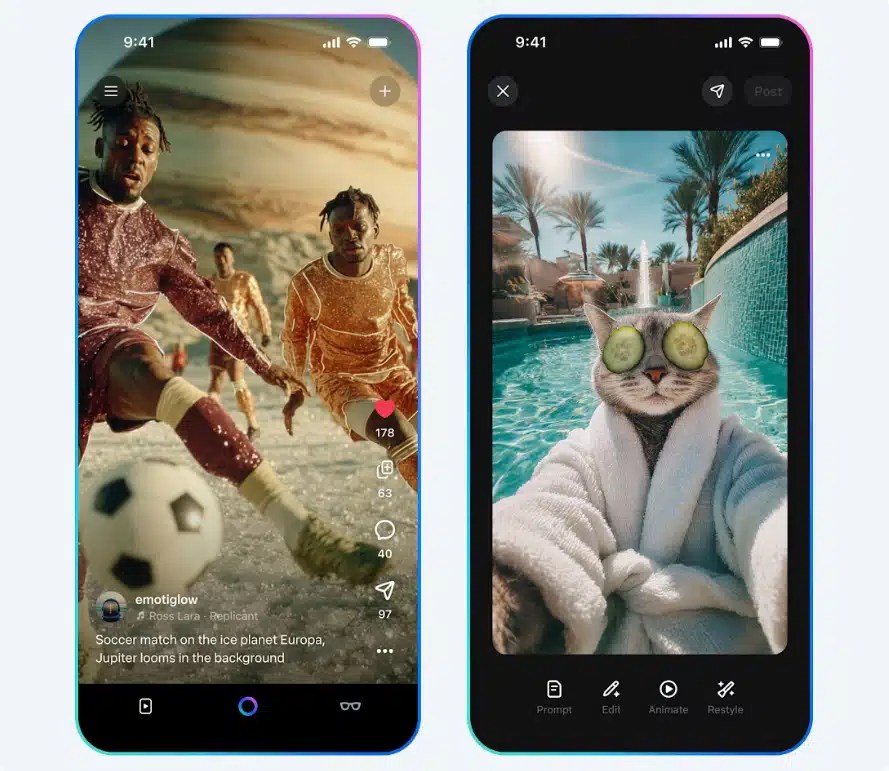 Vibes i aplikacja Meta AI już dostępne w Europie