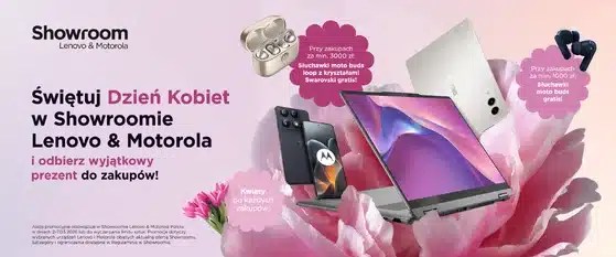 Świętuj Dzień Kobiet w Showroomie Lenovo & Motorola