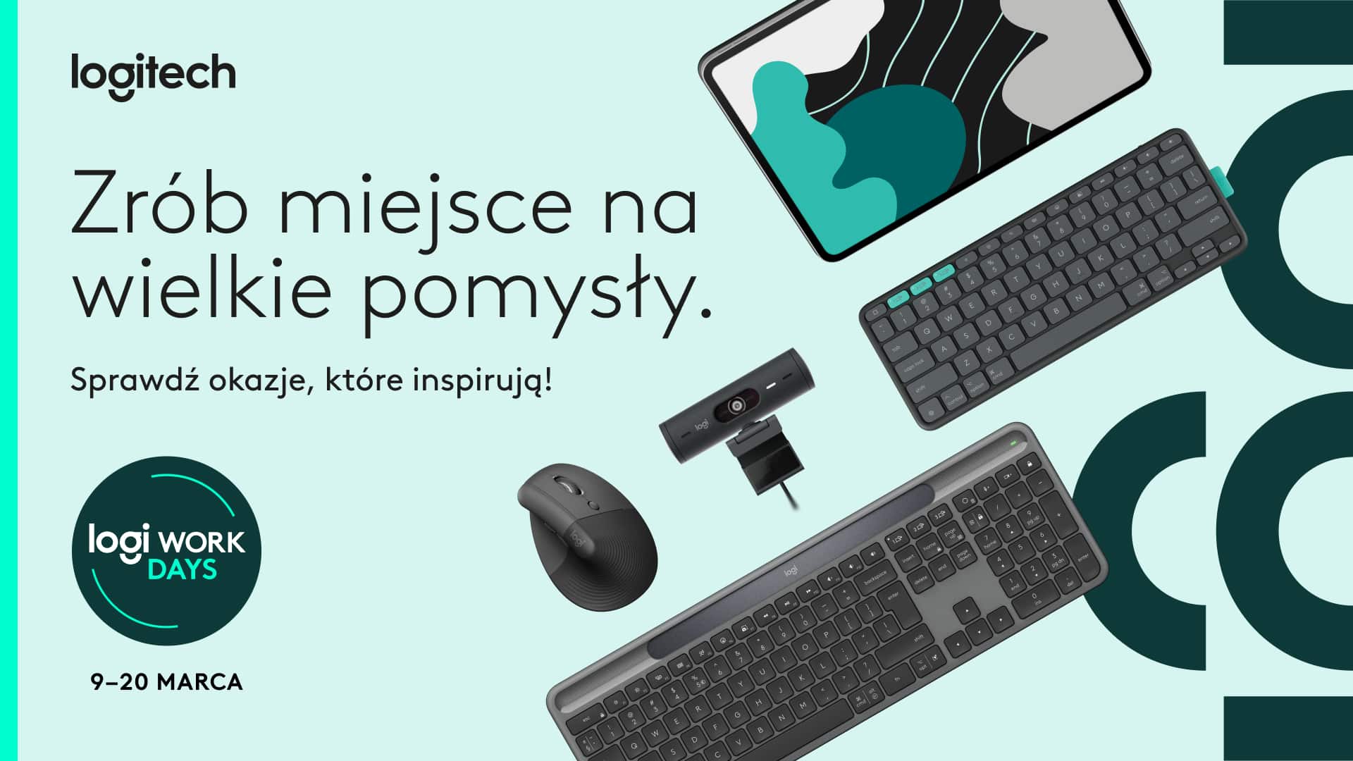 Logi Work Days: rzuć wyzwanie biurowej rzeczywistości.