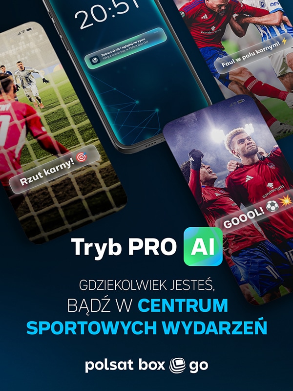 Polsat Box Go: Tryb PRO AI – Osobisty ekspert sportowy dla fanów sportu