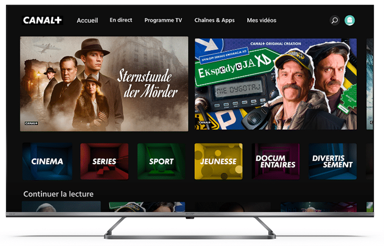 Sharp i CANAL+ dla podniesienia komfortu użytkowania Sharp Smart TV