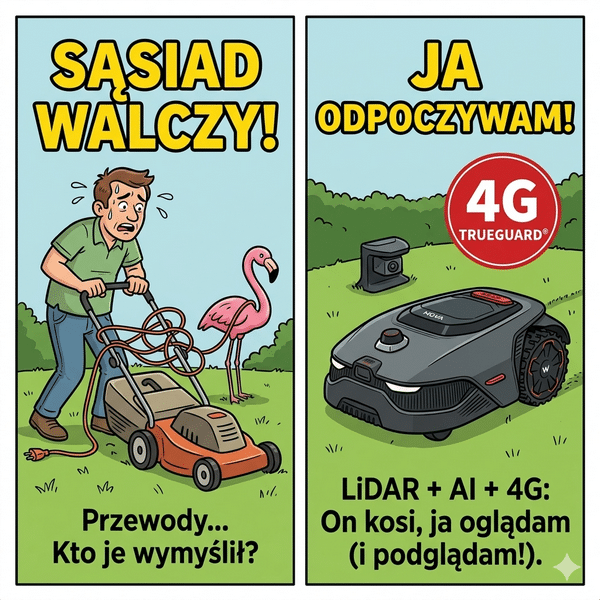 Czy autonomiczny czołg z LiDAR-em może wywołać zazdrość u sąsiada? Testujemy robota MOVA 800 LiDAX Ultra!