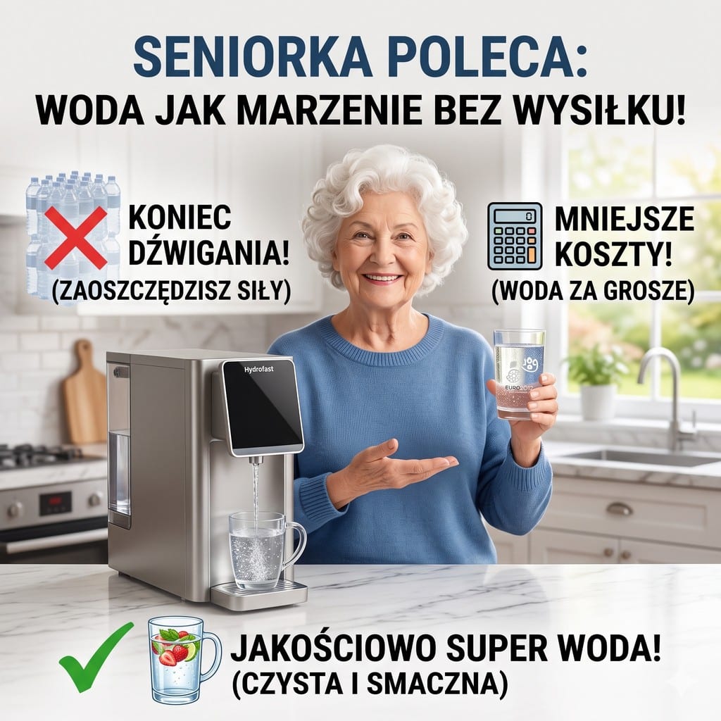 Koniec z dźwiganiem zgrzewek wody? Sprawdzam Hydrofast W100 z odwróconą osmozą