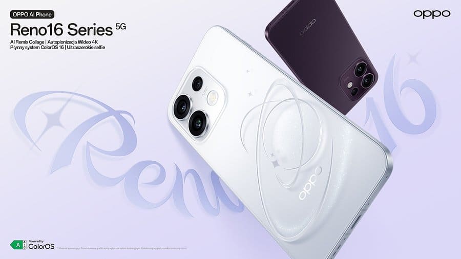 OPPO Reno16: Cena i dostępność w Polsce