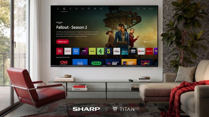 Titan OS trafi do telewizorów SHARP w całej Europie