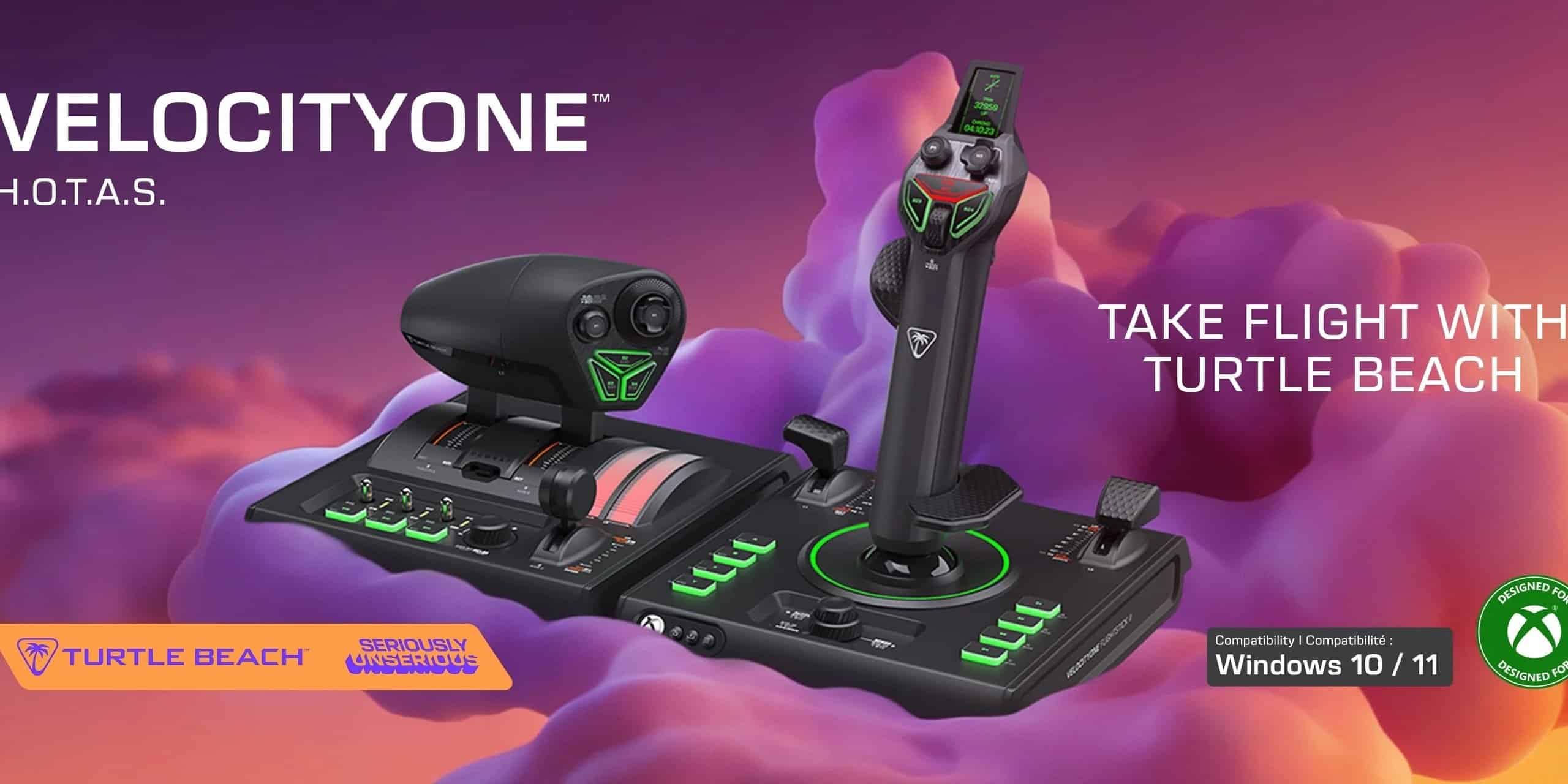 Turtle Beach VelocityOne H.O.T.A.S.: Zapinamy pasy i lecimy