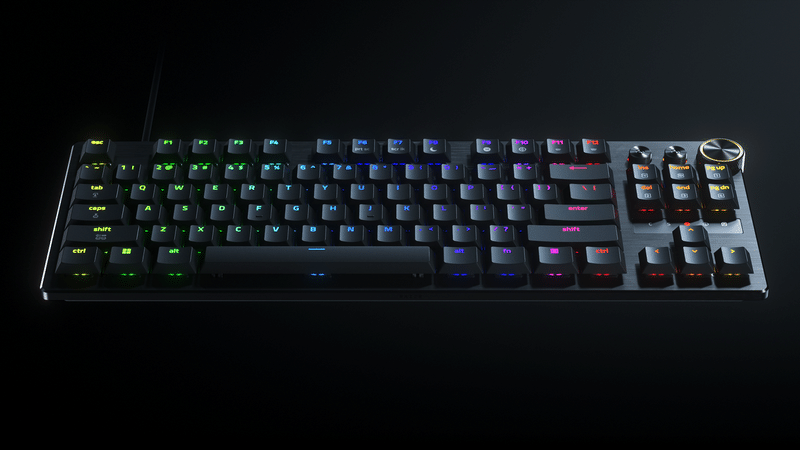 Razer Huntsman V3 Pro Low-Profile 8KHz – niskoprofilowa analogowa klawiatura e-sportowa