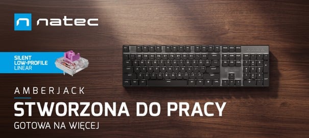 Natec Amberjack: stworzona do pracy i relaksu przy komputerze