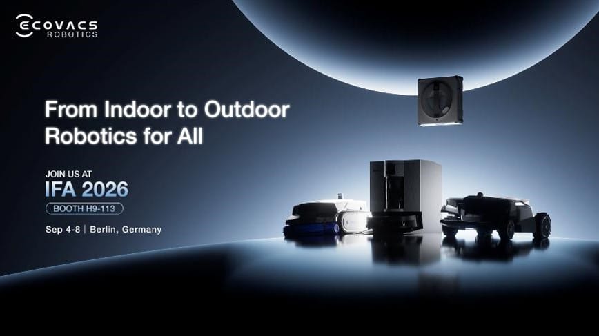 ECOVACS na IFA 2026: szerokie portfolio nowości