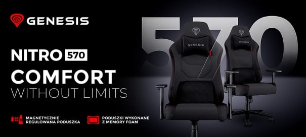 GENESIS Nitro 570: przemyślana konstrukcja