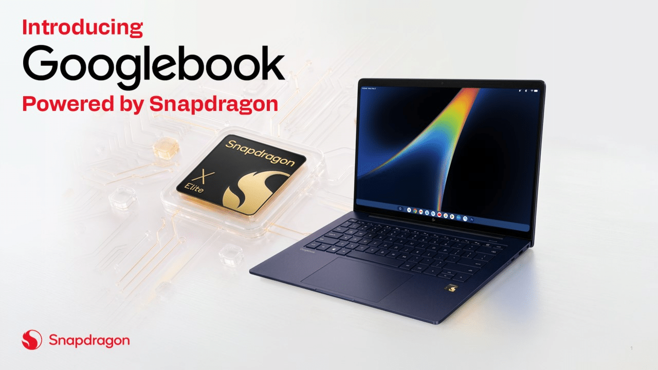 Qualcomm wprowadza Snapdragon X do pierwszych laptopów z serii Googlebook