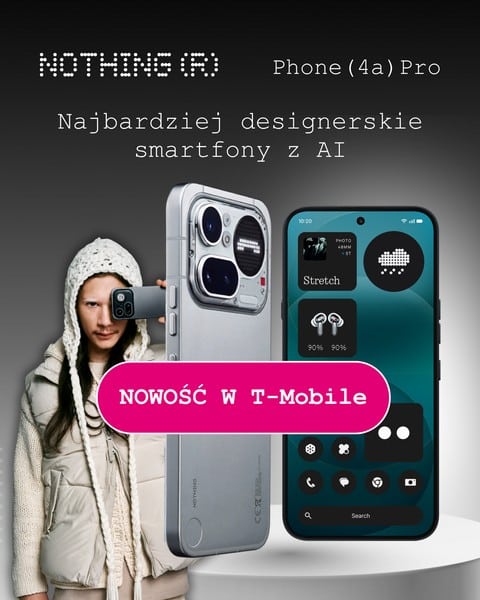 NOTHING Phone (4a) Pro: dla fanów unikalnego designu i pokolenia Gen Z