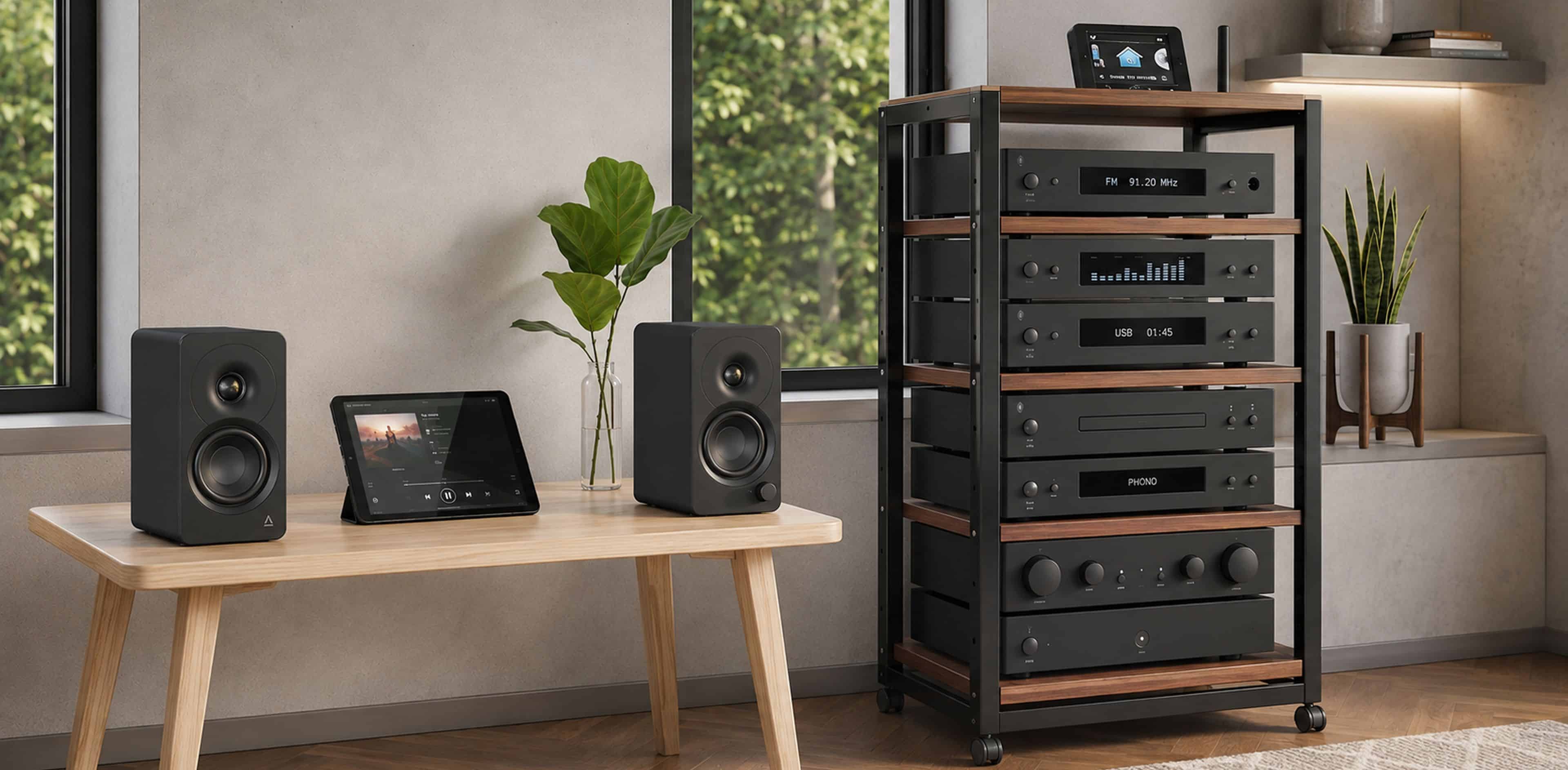 Wieża Hi-Fi kontra głośniki aktywne – czy klasyczny zestaw stereo to powiew przeszłości?