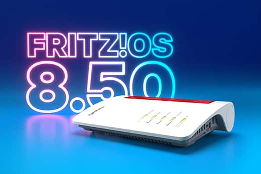 FRITZ!OS 8.50: filtrowanie DNS, Smart Check, automatyczna priorytetyzacja ruchu