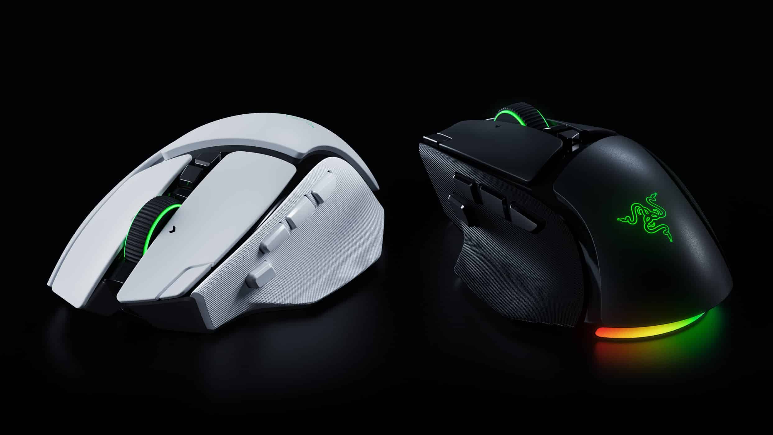 Razer Basilisk V4 Pro ze stacją ładującą Mouse Dock V2 Pro