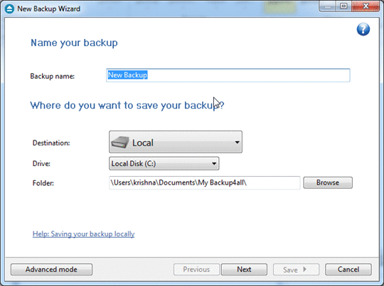 Backup4all Lite