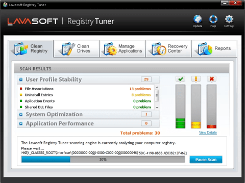 Lavasoft Registry Tuner