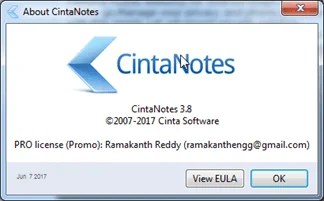 CintaNotes PRO-Smart Note Taking AppFree License [Windows]
