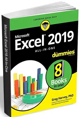 Microsoft Excel 2019 For Dummies eBook Box Shot