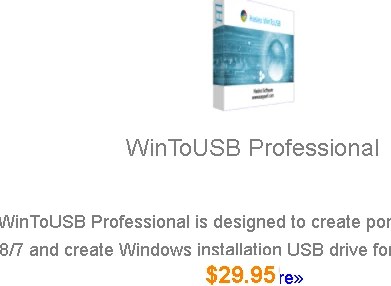 WinToUSB Professional Box Shot