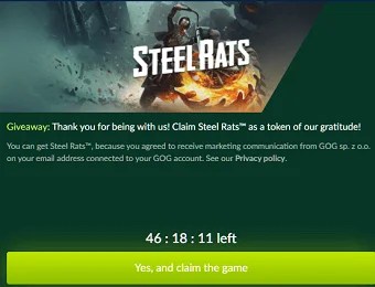 Steel Rats PC Game Avialable Free on GOG & Steam Store