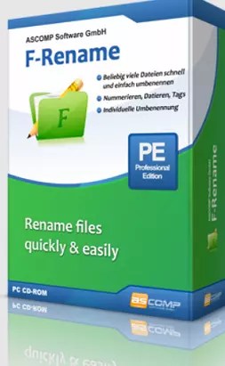 ASCOMP F-Rename Pro Free for 1 Year - File renamer [Worth $19.9]