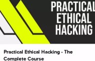 Practical Ethical Hacking - The Complete Course Worth $29.99 for Free [Video Course]