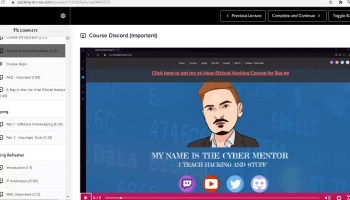 Practical Ethical Hacking Video Course
