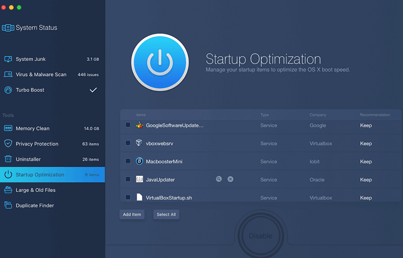 MacBooster-8-Startup-Optimization