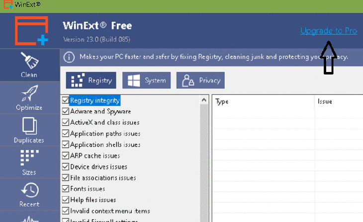 WinExt Pro License code.