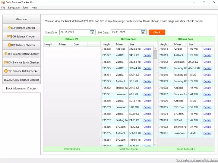 Coin Balance Tracker Pro UI - Interface