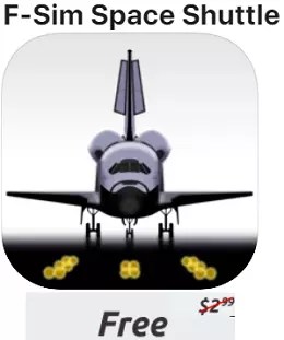 F-Sim Space Shuttle - Flight Simulator Game Now Free [iOS]