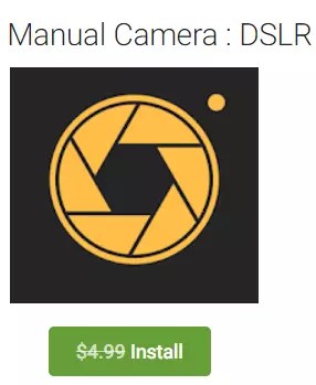 Manual Camera DSLR Android App Available for Free (Pro)
