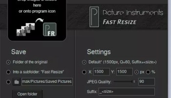 Fast Resize UI