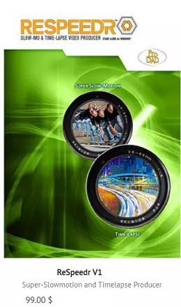 proDAD Respeedr License for Free - Create Slow-motion & Time-lapse Videos