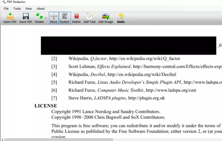 PDF Redactor Pro UI